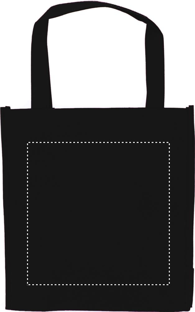 Apo boodschappentas 27 x 15 x 27 cm - non-woven 80 gr/m² - 10.9 L - Back Apo boodschappentas 27 x 15 x 27 cm - non-woven 80 gr/m² - 10.9 L - Back