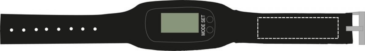 Stappenteller met armband - Left