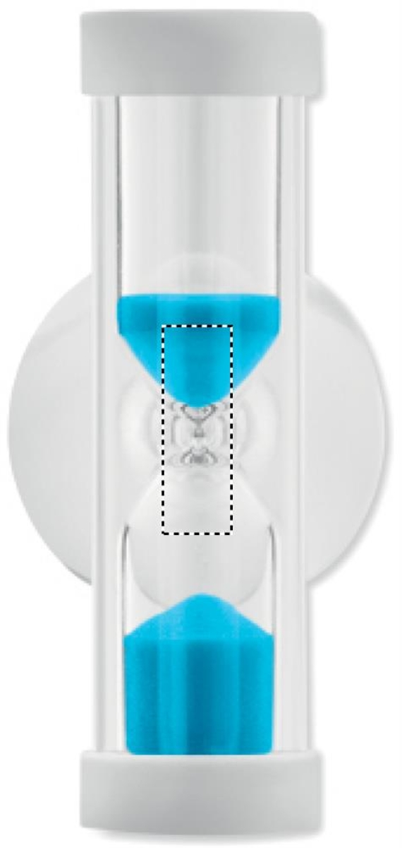 douche zandloper met zuignap bedrukken? Voordelig & snel bestellen