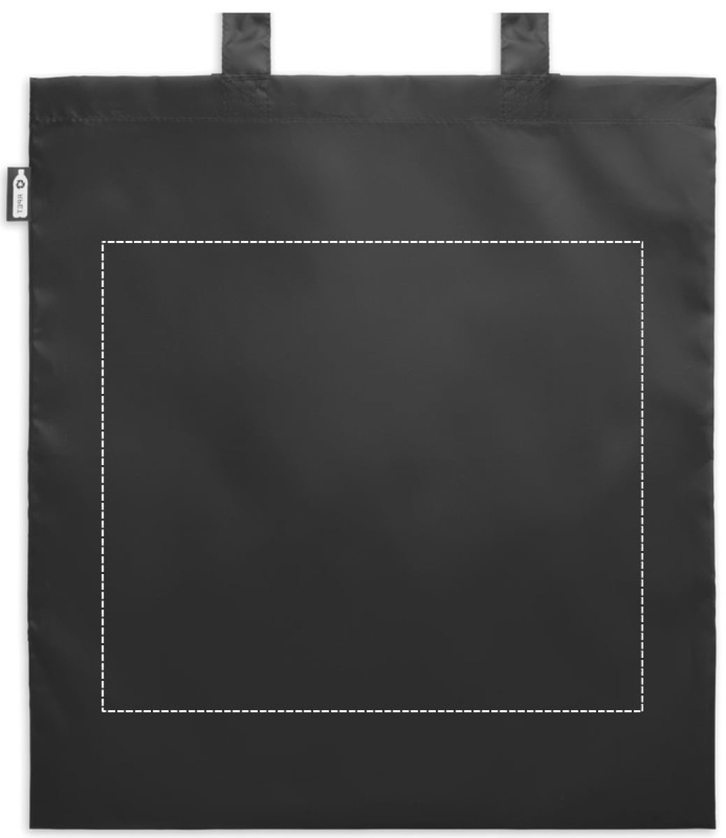 Totepet boodschappentas - rPET polyester - 190T - 42 x 38 cm - lange hengsels - Back