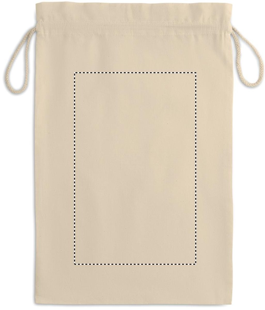 Taske large katoenen geschenkzak large trekkoord - Back Taske large katoenen geschenkzak large trekkoord - Back