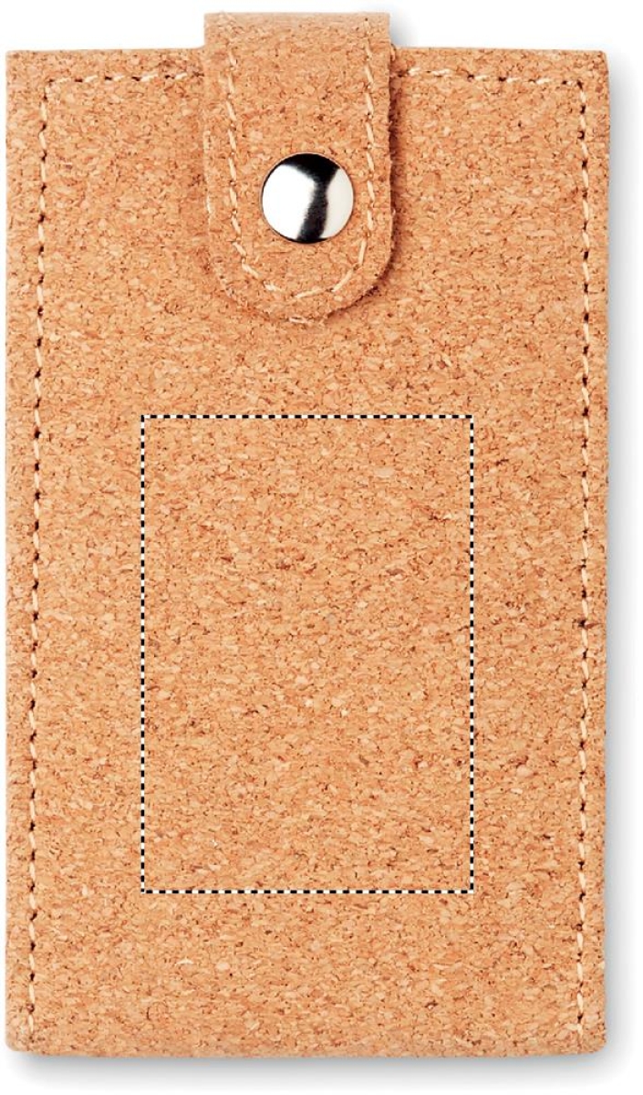 Manicure set in kurk etui - Front