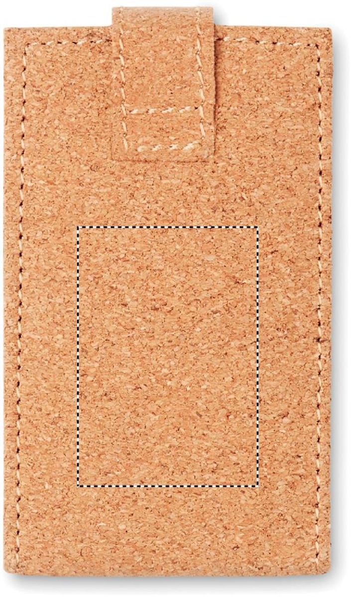 Manicure set in kurk etui - Back