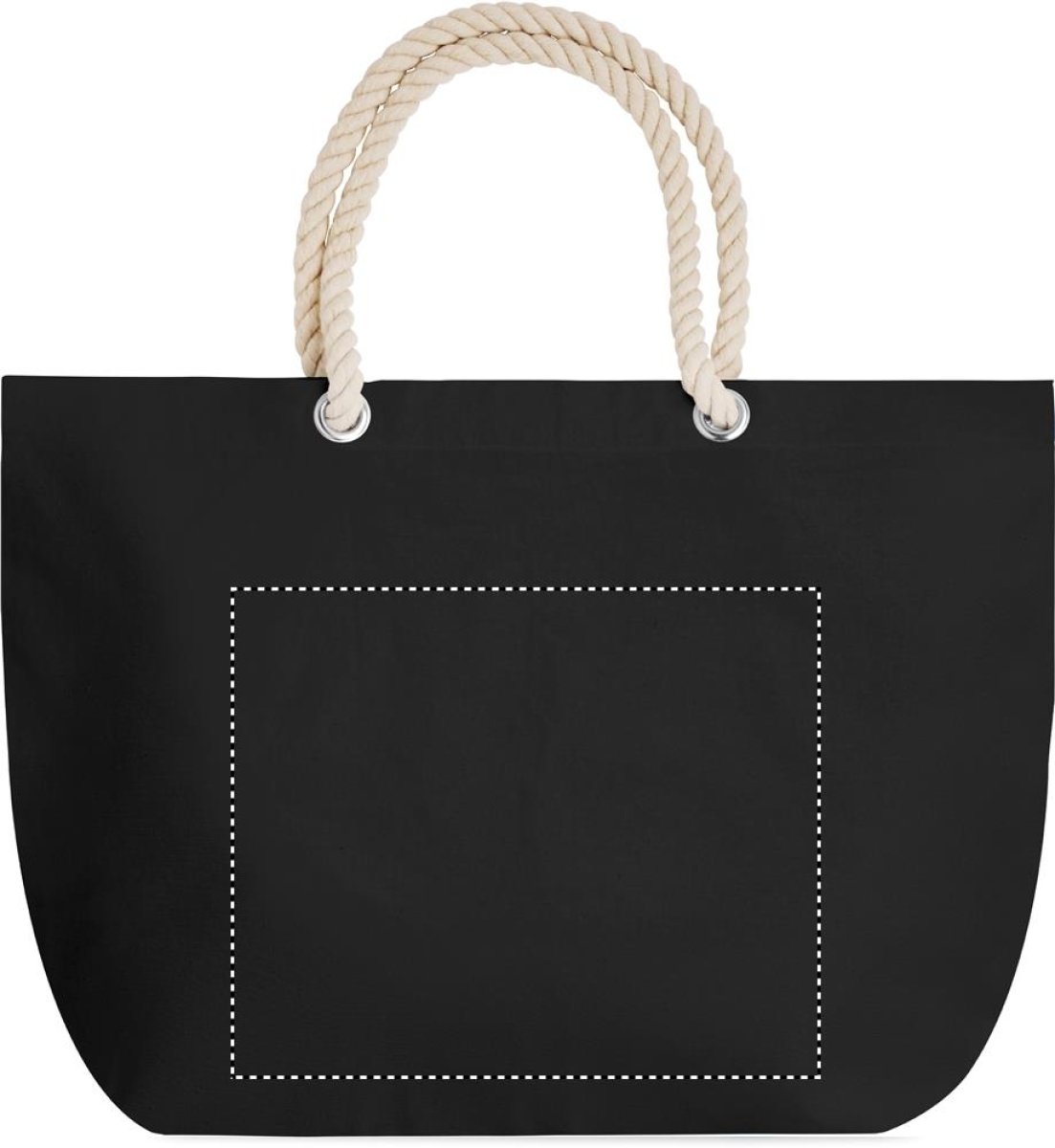 Menorca strandtas - katoen - 220 g/m² - touw hengsels - Side 2 Menorca strandtas - katoen - 220 g/m² - touw hengsels - Side 2