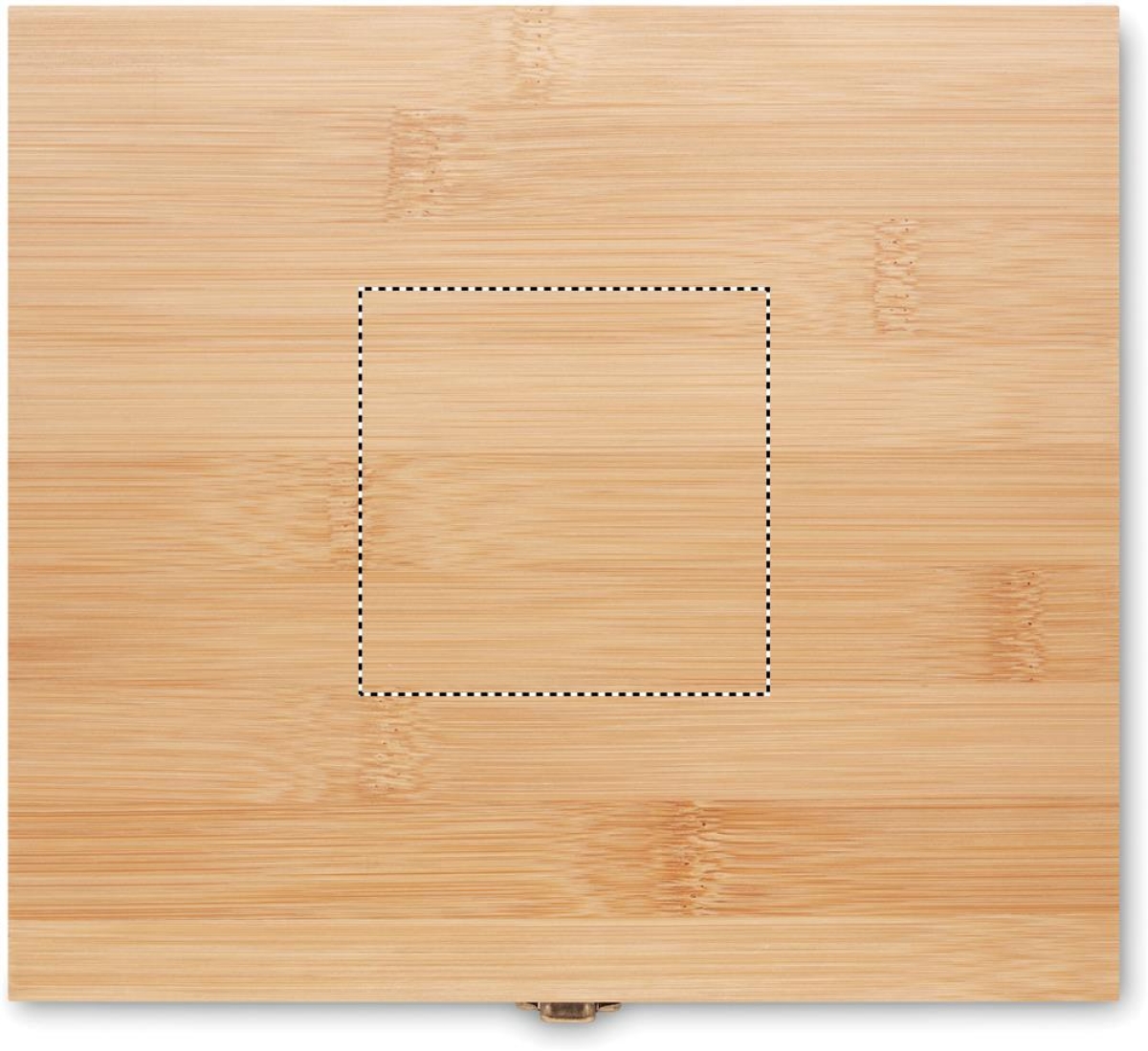 Luxe whiskey set in bamboe box - Lid pad