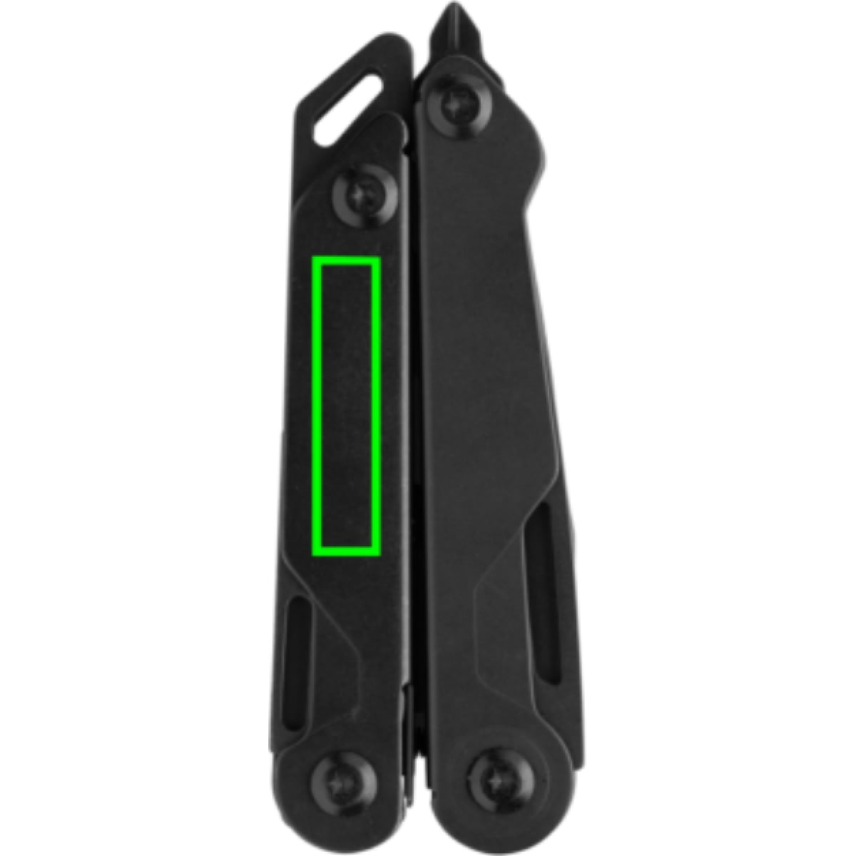 Gear X multitool - aluminium en RVS - 13 functies - in geschenkdoos - Artikel achterzijde links