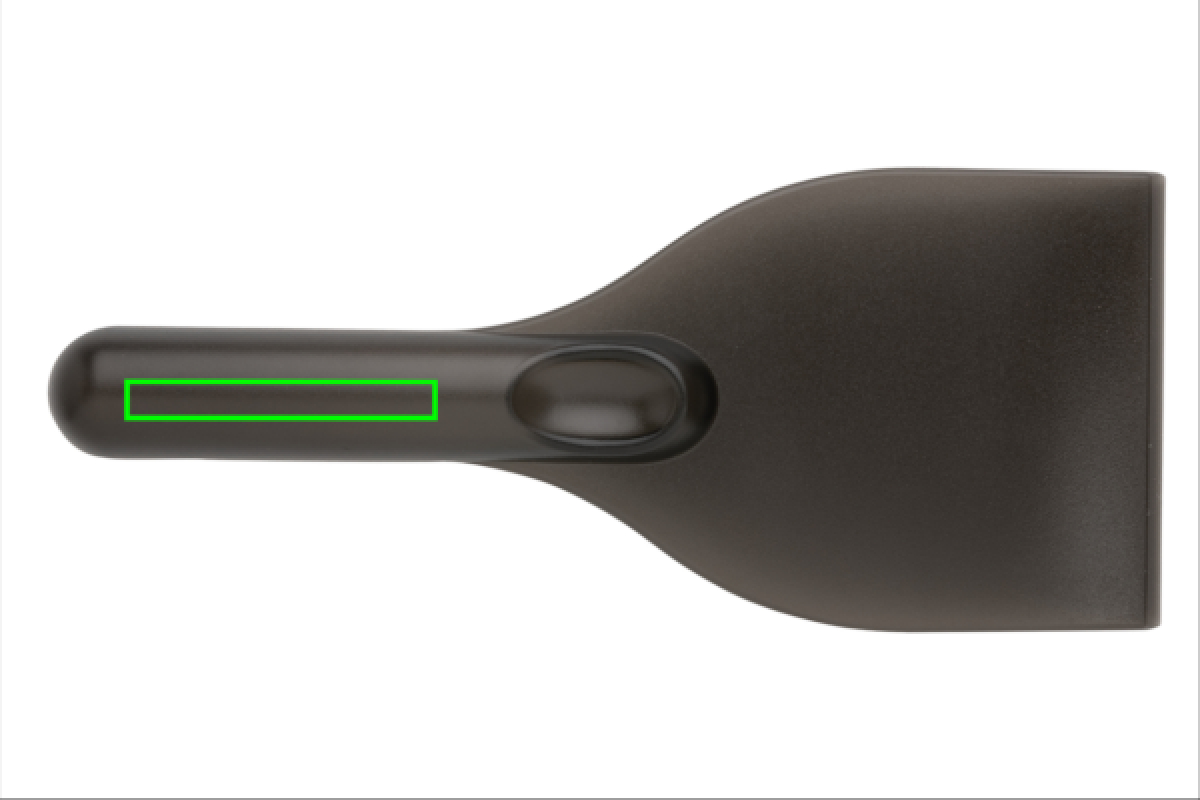 IJskrabber - kunststof - transparant - Handvat