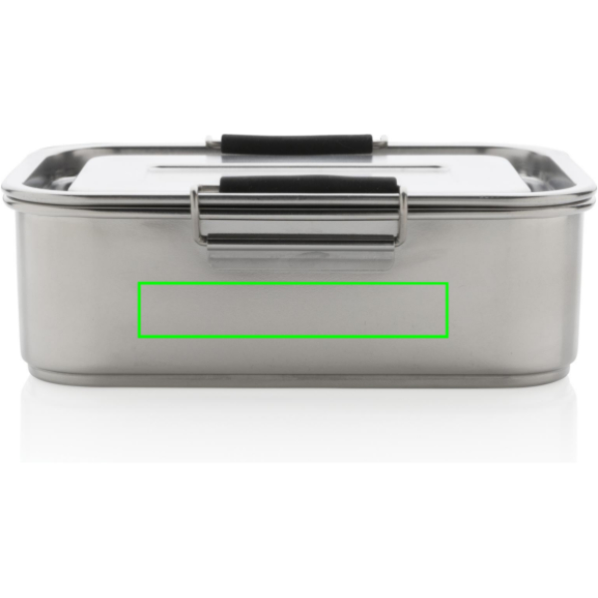 RCS lunchbox 800ml - gerecycled RVS - lekvrij - Artikel achterzijde