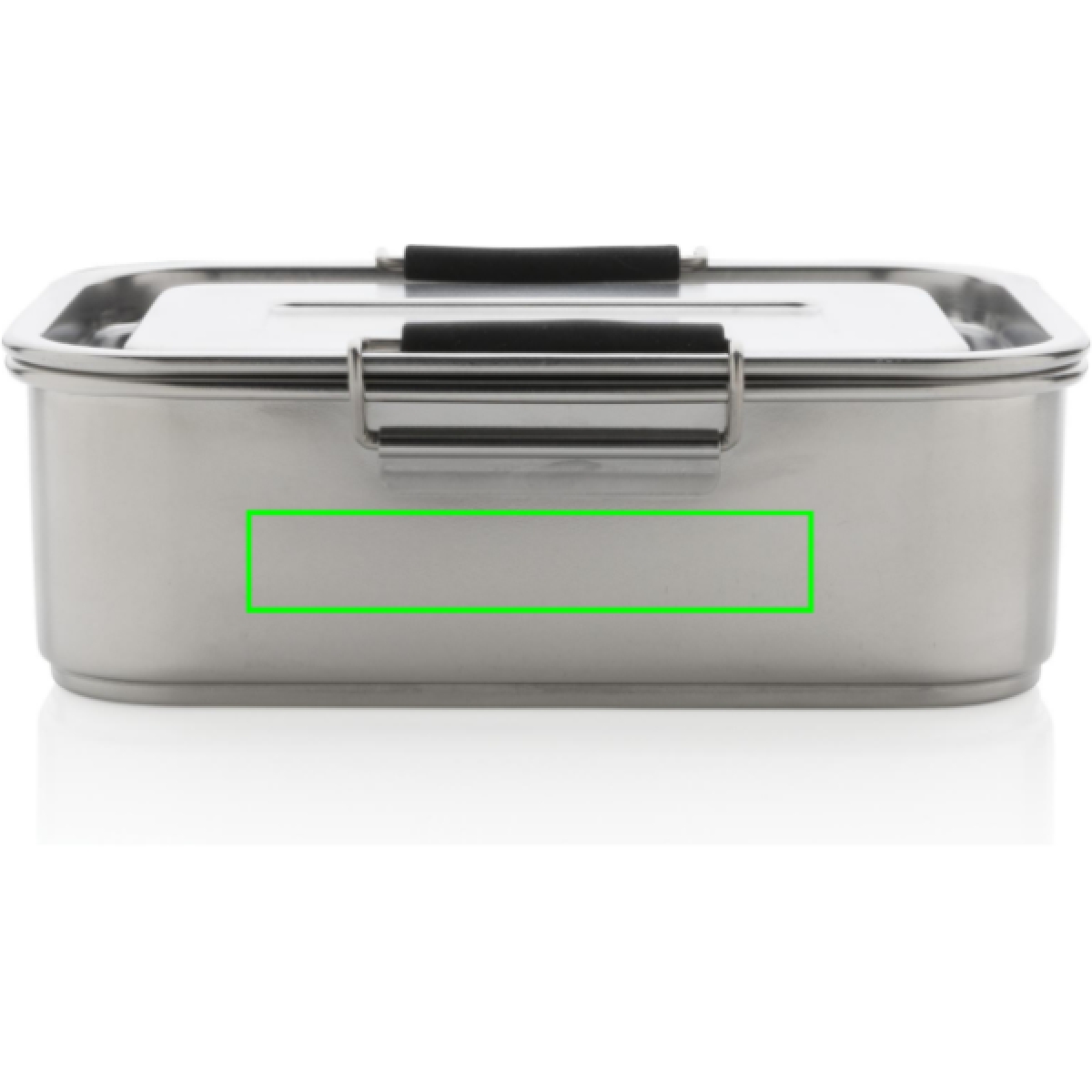 RCS lunchbox 800ml - gerecycled RVS - lekvrij - Artikel voorzijde