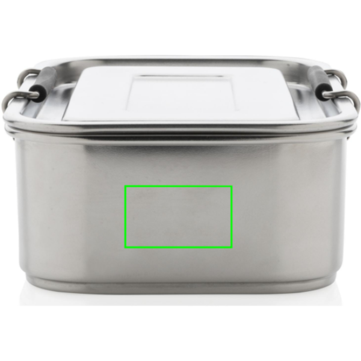 RCS lunchbox 800ml - gerecycled RVS - lekvrij - Artikel zijkant rechts