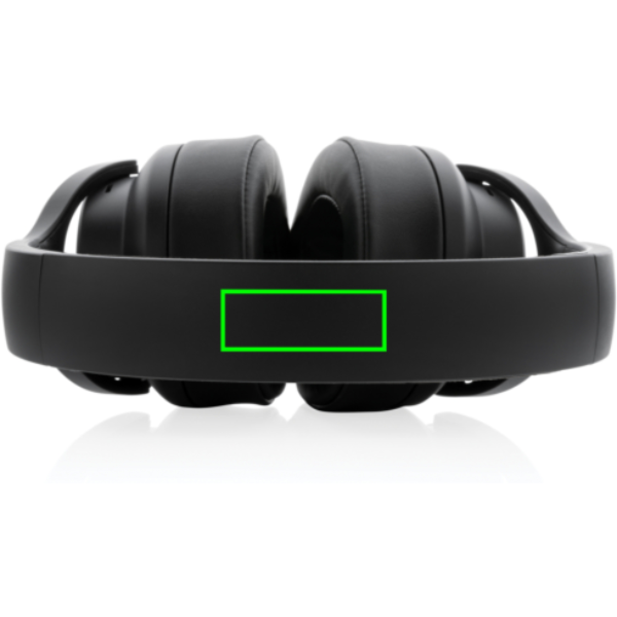 Urban Vitamin Palo Alto hoofdtelefoon - gerecycled kunststof - bluetooth - over-ear - microfoon - opvouwbaar - Artikel bovenzijde