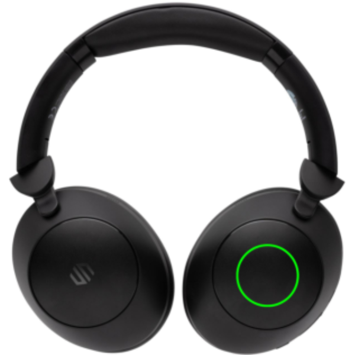 Urban Vitamin Cupertino hoofdtelefoon - gerecycled kunststof - bluetooth - over-ear - noice cancelling - Artikel zijkant links