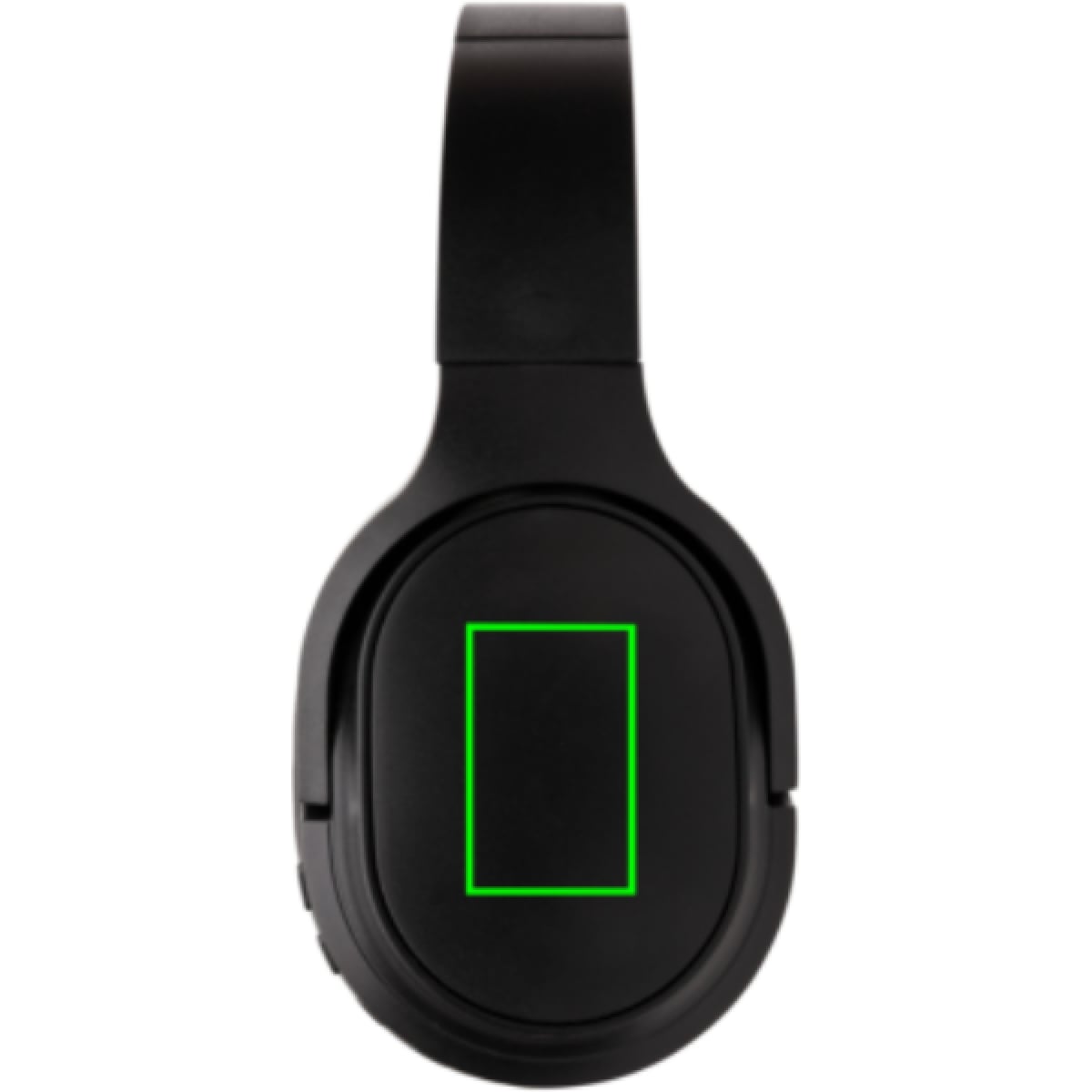 Elite koptelefoon - gerecycled kunststof - bluetooth - over-ear - microfoon - opvouwbaar - Artikel zijkant rechts