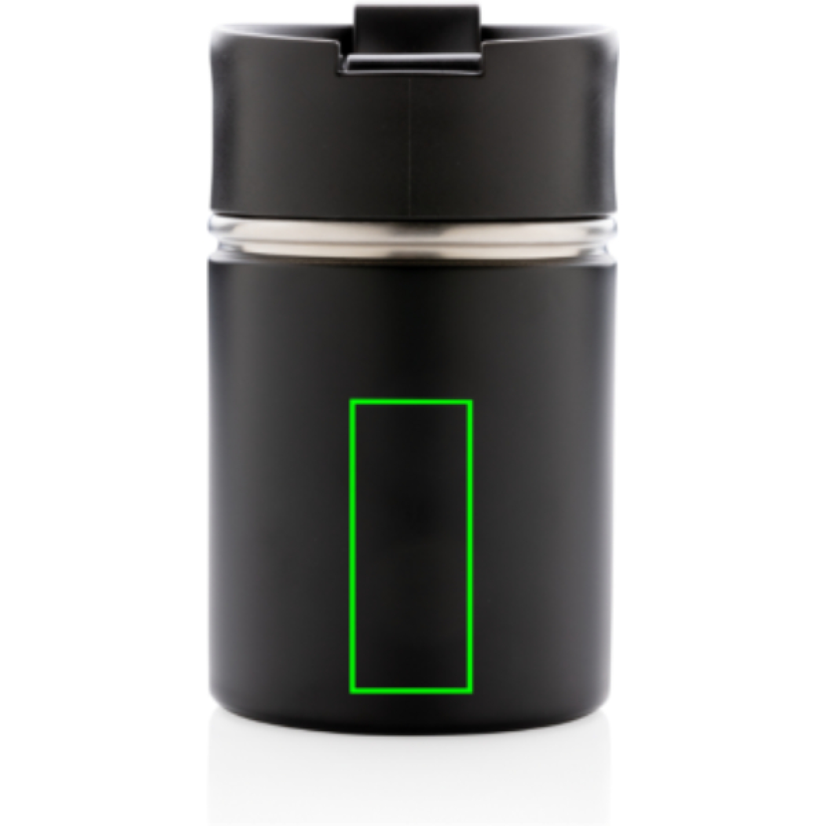 Bogota koffiemok 220 ml - RVS - lekvrij - vacuüm isolatie - keramiek coating - Artikel achterzijde beneden