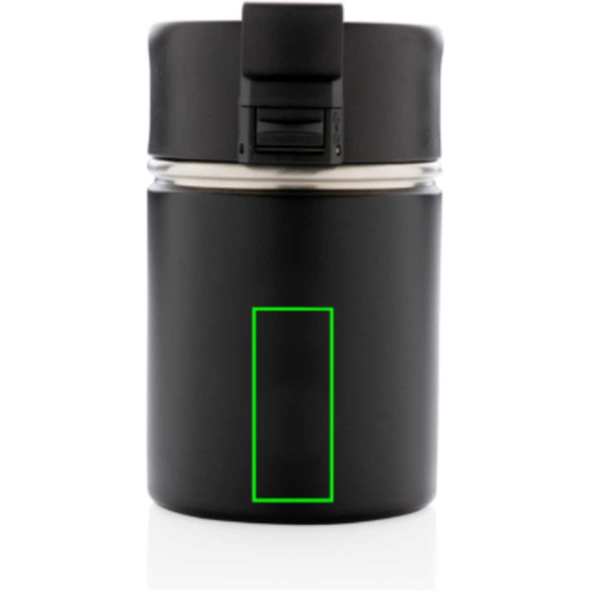 Bogota koffiemok 220 ml - RVS - lekvrij - vacuüm isolatie - keramiek coating - Artikel voorzijde onder