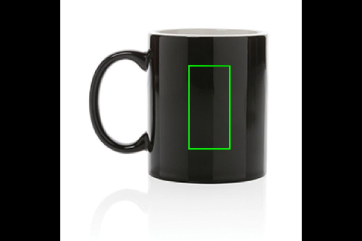 Classic mok 350ml - keramiek - gekleurd - Artikel achterzijde