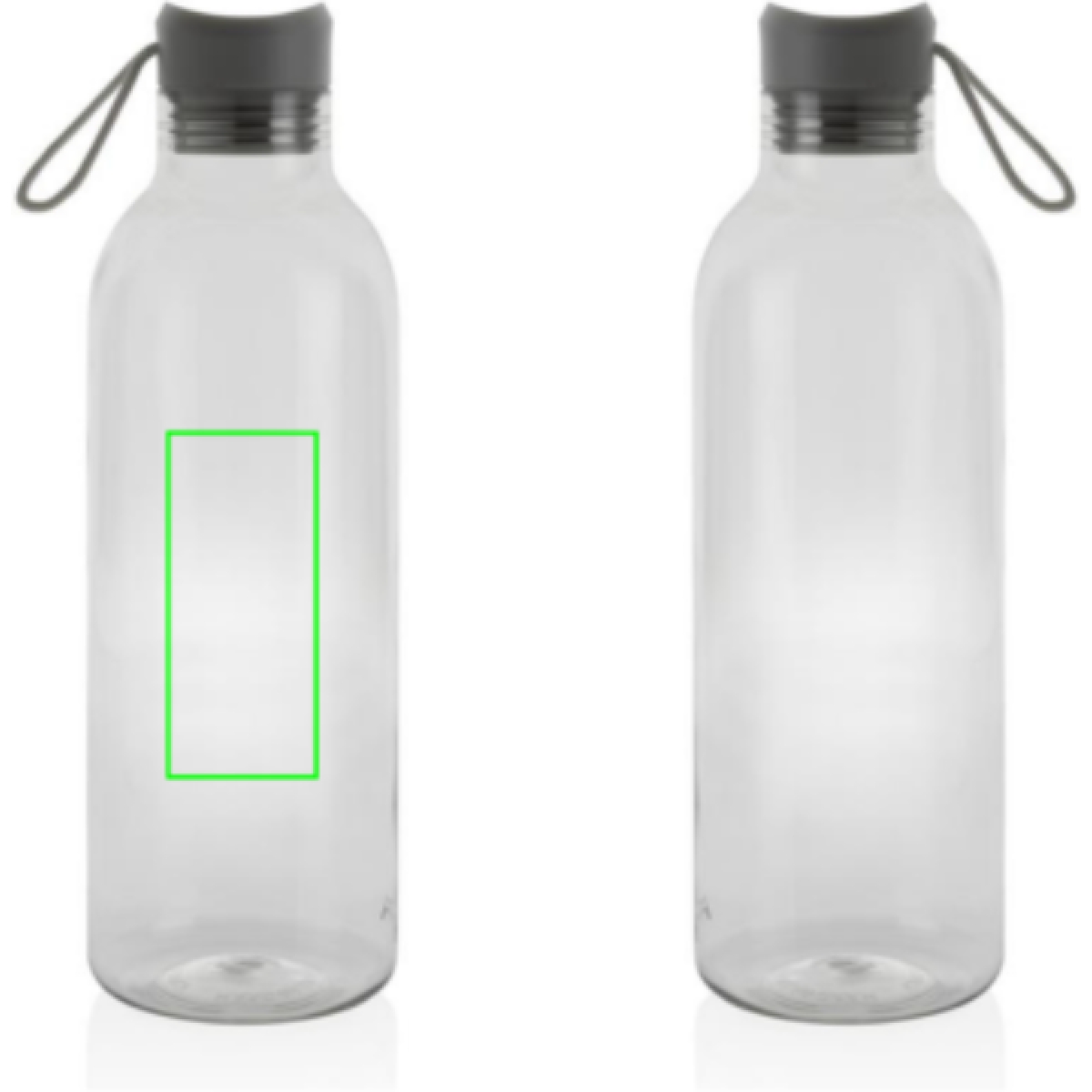 Alvira waterfles 1000 ml - rPET - transparant gekleurd - Artikel links