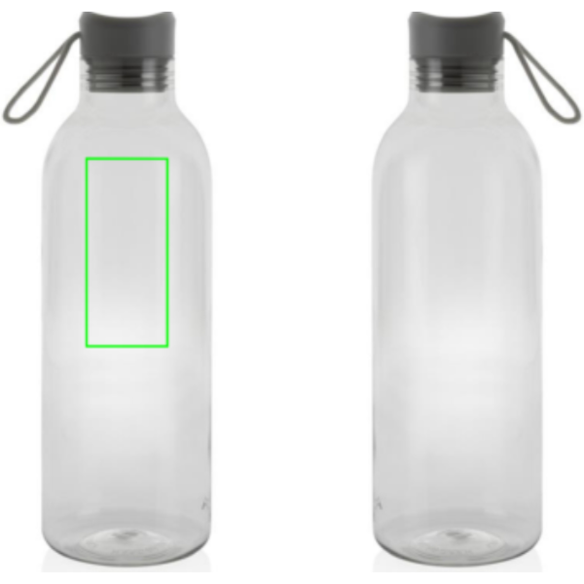 Alvira waterfles 1000 ml - rPET - transparant gekleurd - Artikel links boven