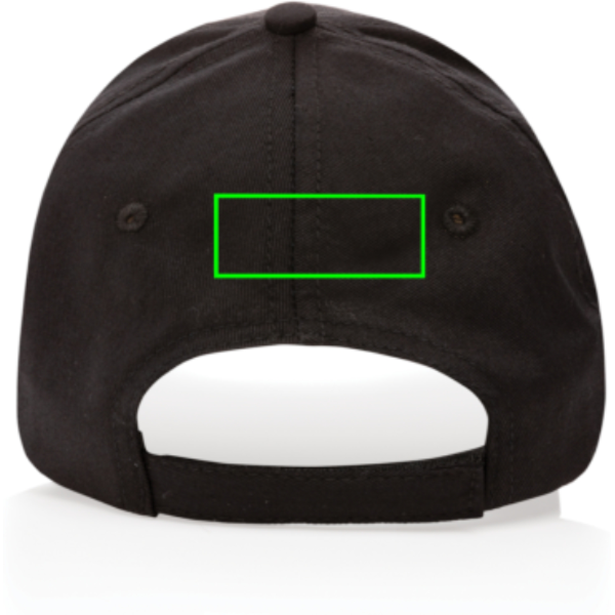  Impact AWARE™ 6 panel cap - gerecycled katoen - klittenbandsluiting - Artikel achterzijde