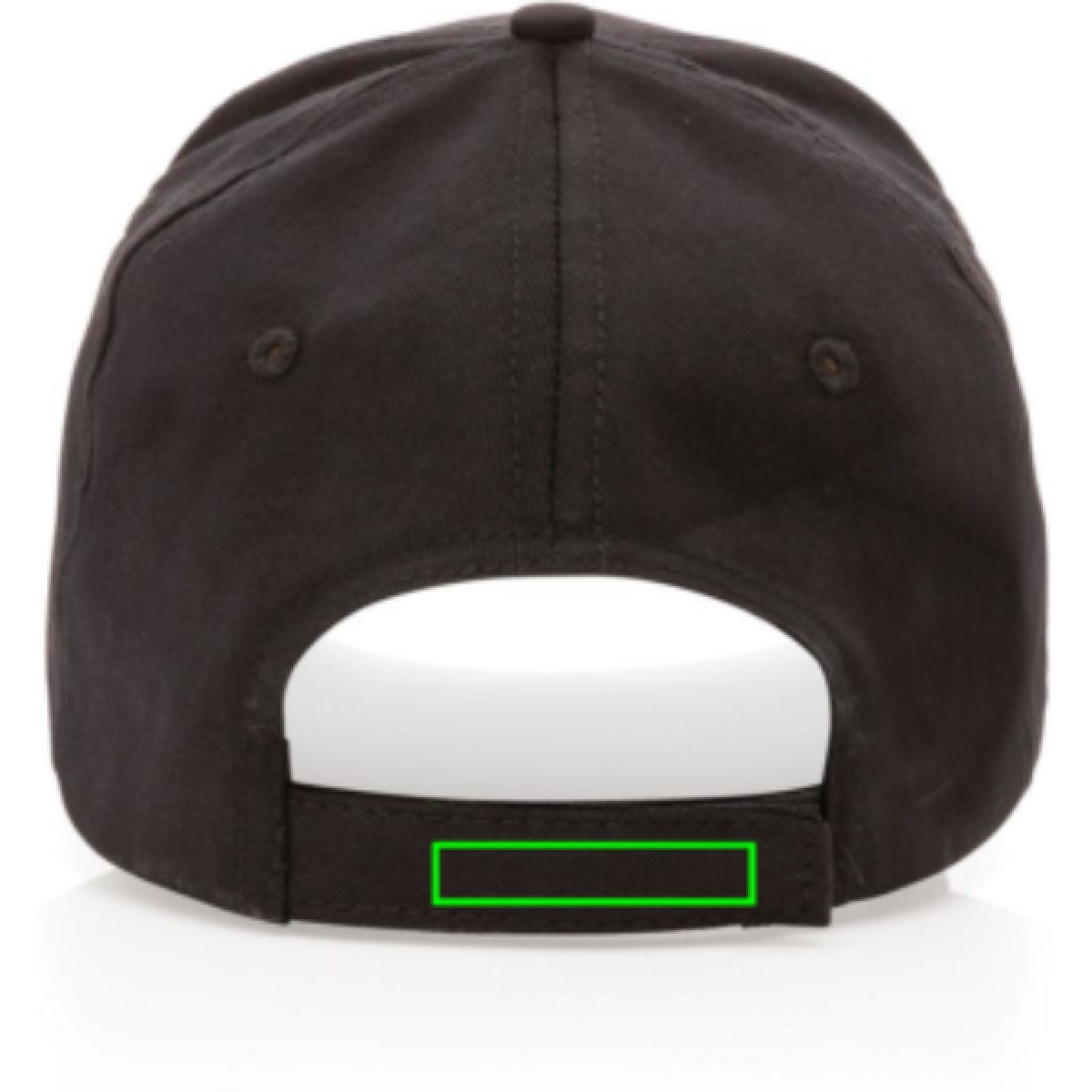  Impact AWARE™ 5 panel cap - gerecycled katoen - klittenbandsluiting - Band