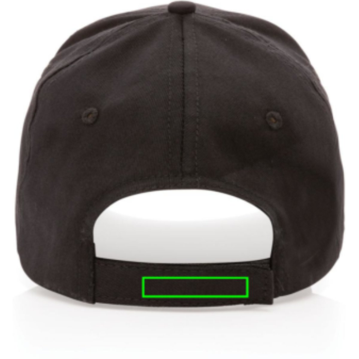  Impact AWARE™ 5 panel cap - gerecycled katoen - klittenbandsluiting - Band
