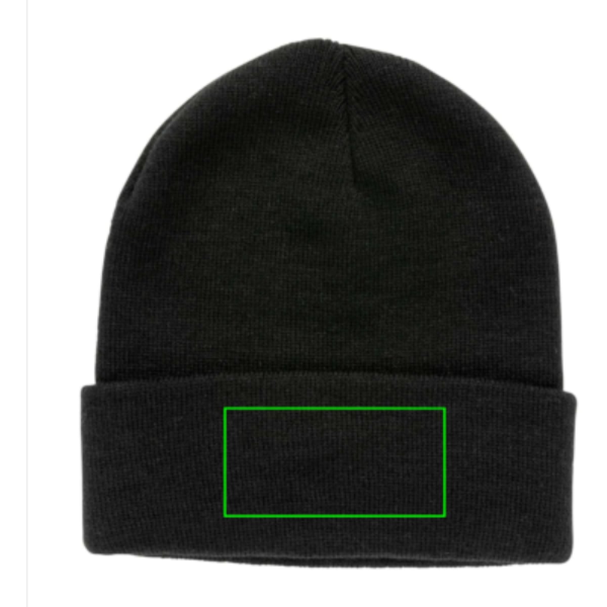 Impact AWARE™ - beanie - polylana en acryl - met omslag - Artikel achterzijde