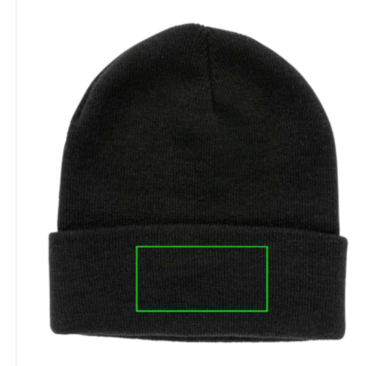  Impact AWARE™ - beanie - polylana en acryl - met omslag - Artikel voorzijde