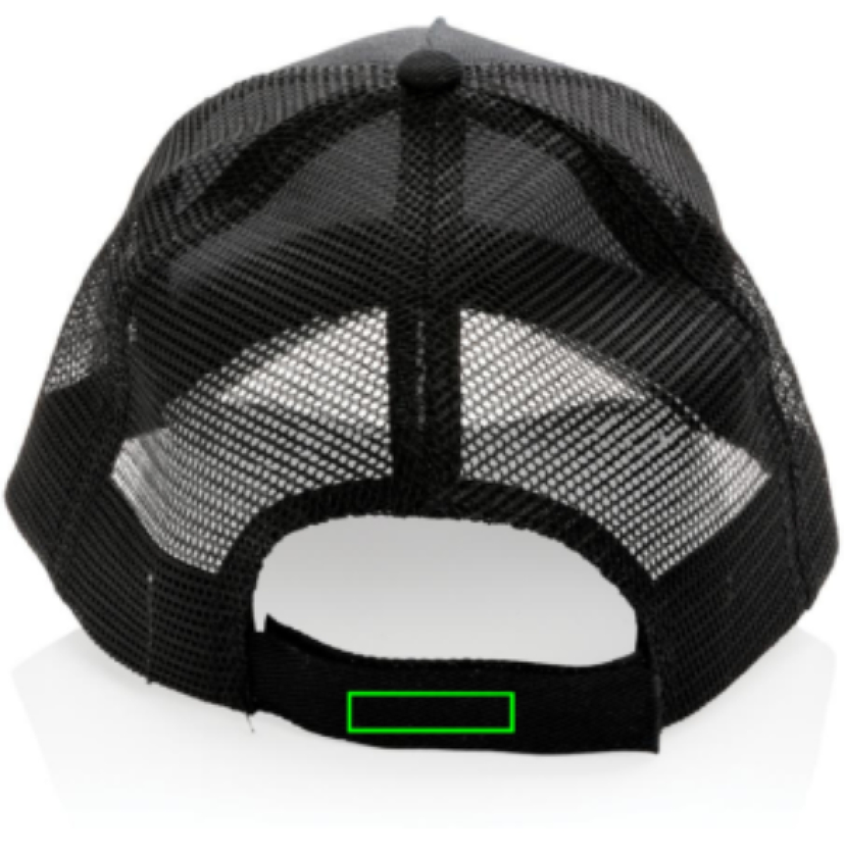 Impact AWARE ™ trucker cap - gerecycled katoen - 5 panelen - klittenbandsluiting - Band