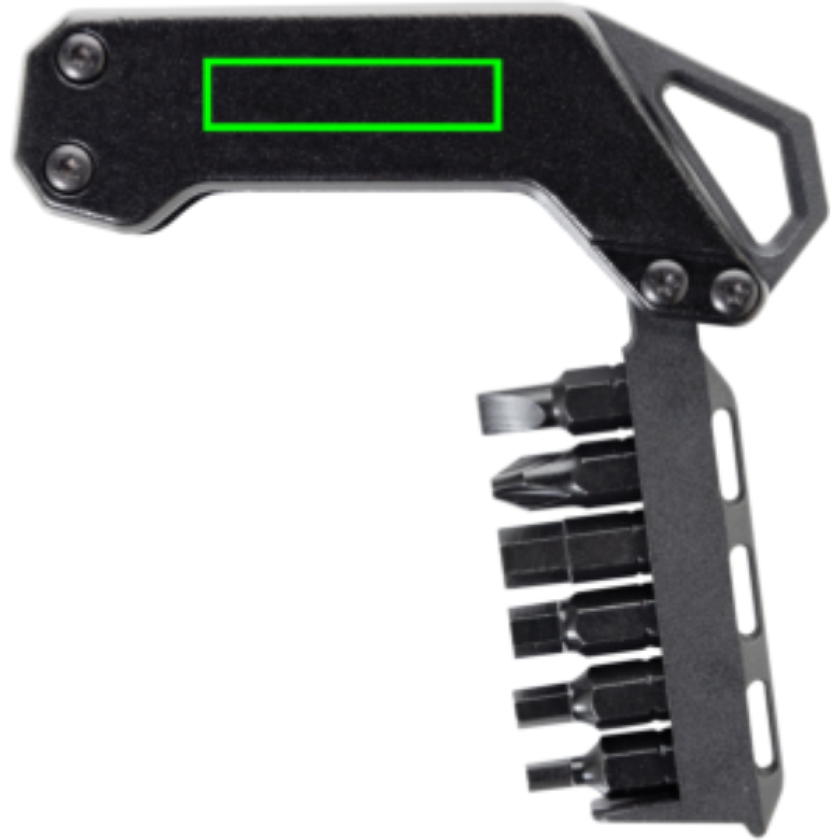 Gear X schroevendraaier tool - staal - 6 bits - Artikel voorzijde