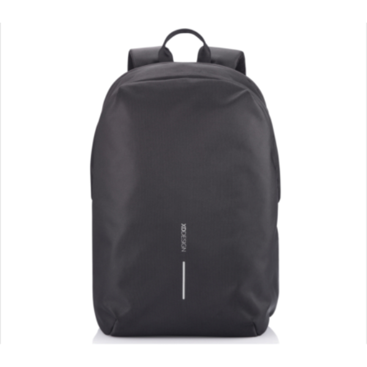 Bobby Soft rugzak - 16L - rPET polyester - USB poort - laptopvak - anti diefstal - Artikel bovenzijde
