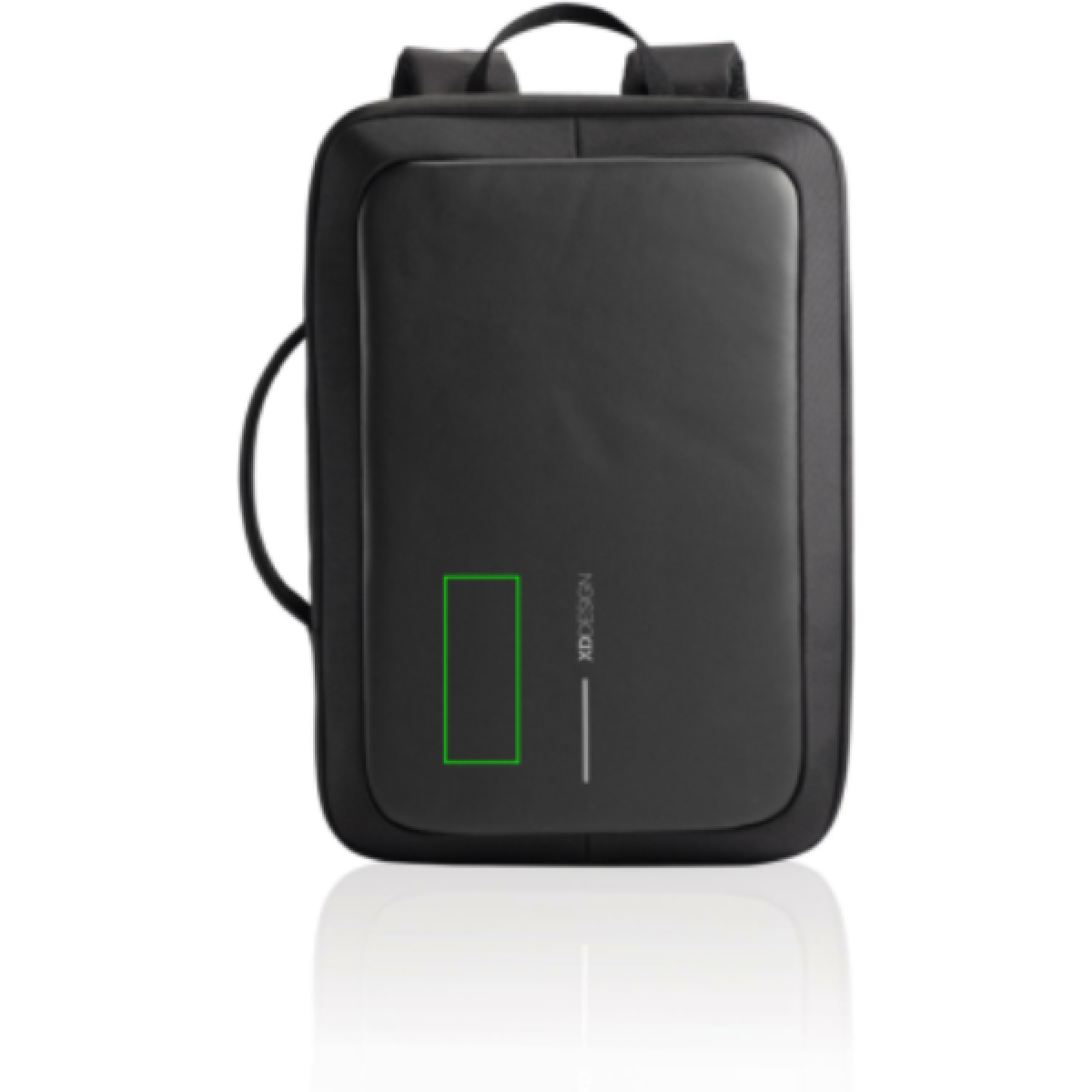 Bobby Bizz 2.0 rugzak - 10,5L - rPET polyester - laptopvak - anti diefstal - Artikel voorzijde links Bobby Bizz 2.0 rugzak - 10,5L - rPET polyester - laptopvak - anti diefstal - Artikel voorzijde links