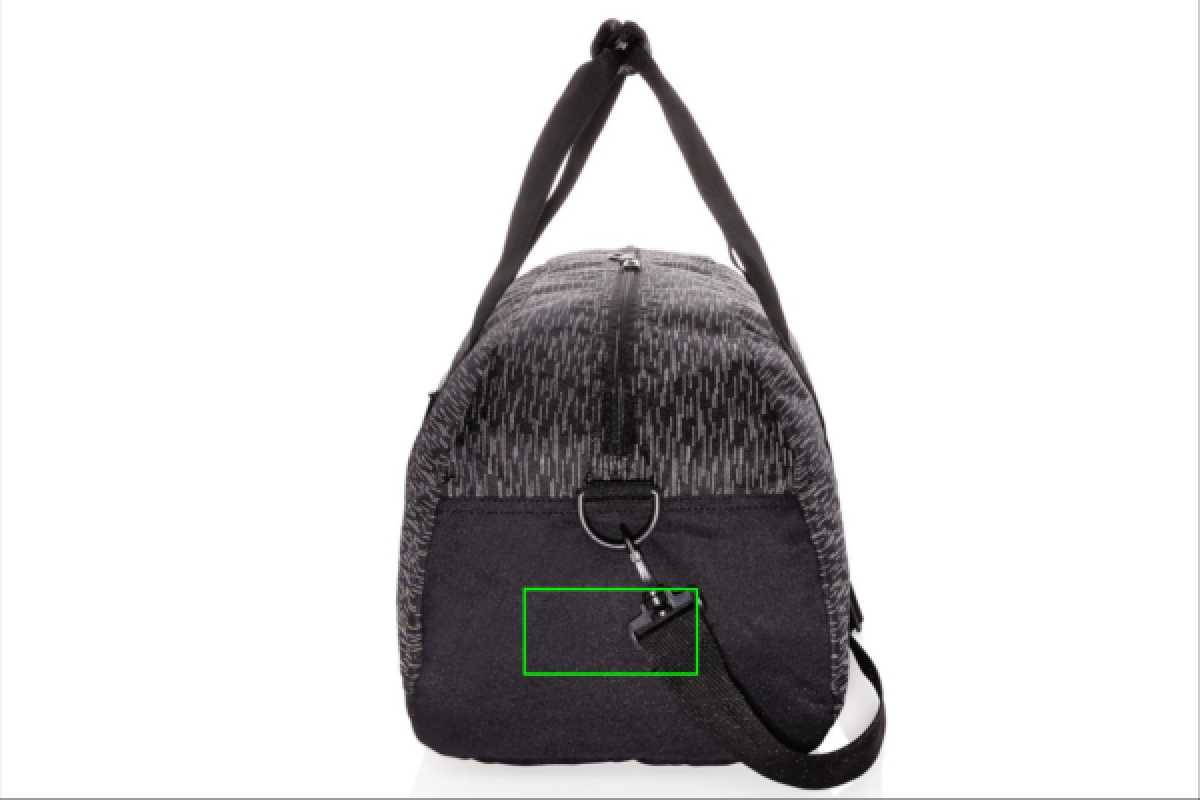 Aware™ weekendtas - rPET - 17,5L - reflecterend - Artikel zijkant links