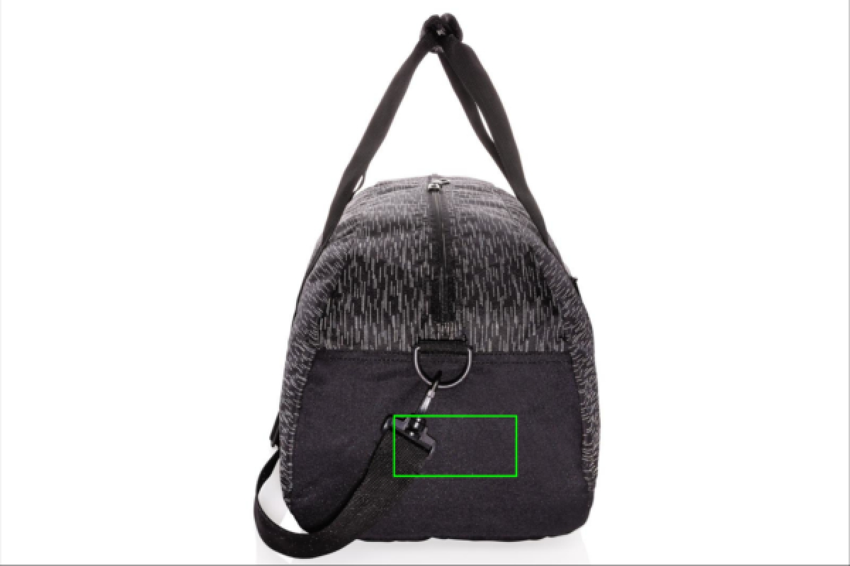 Aware™ weekendtas - rPET - 17,5L - reflecterend - Artikel zijkant rechts