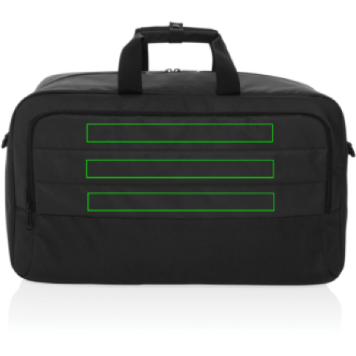 Armond Aware™ weekendtas - 40L - rPET polyester - stevig handvat - Artikel voorzijde boven