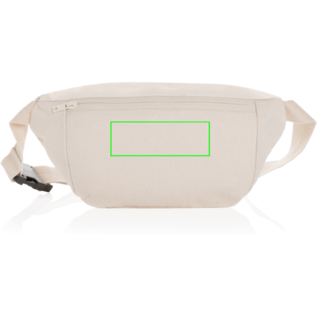  Impact AWARE™ heuptas - gerecycled canvas - verstelbare riem - Artikel voorzijde