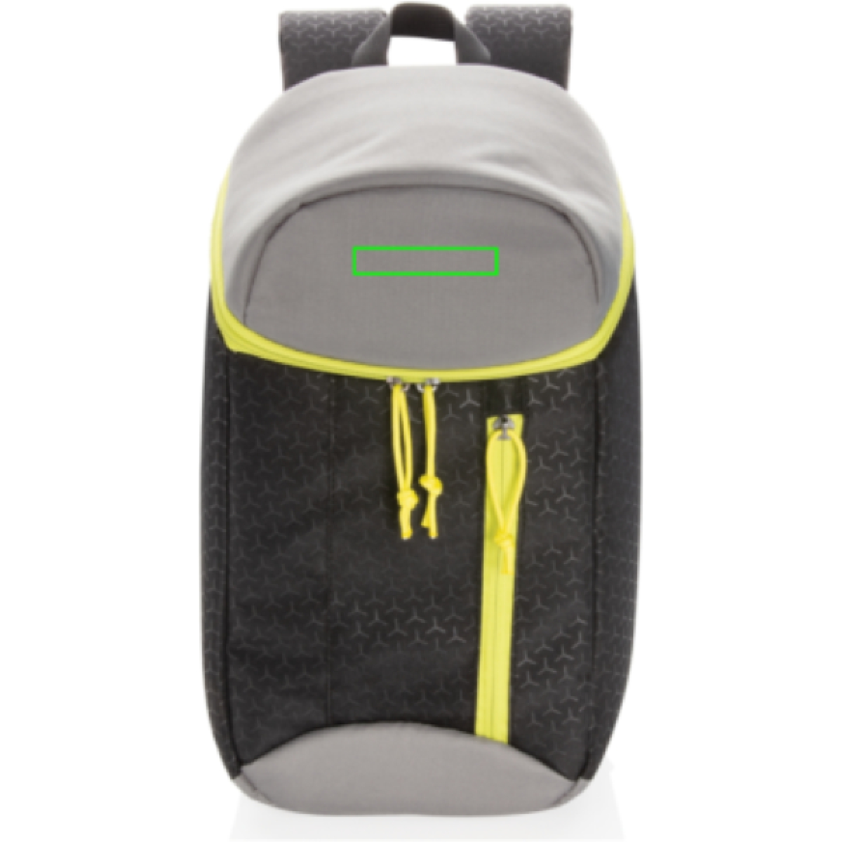 Hiking koelrugzak 10 L - polyester - draaghandvat - Artikel voorzijde boven