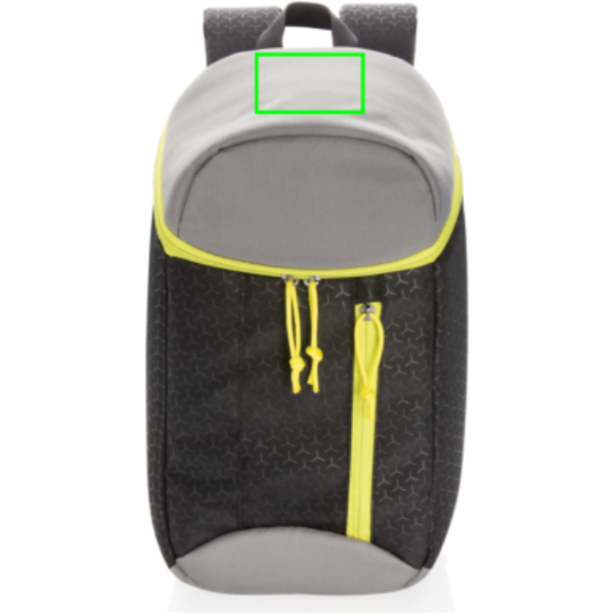 Hiking koelrugzak 10 L - polyester - draaghandvat - Artikel bovenzijde