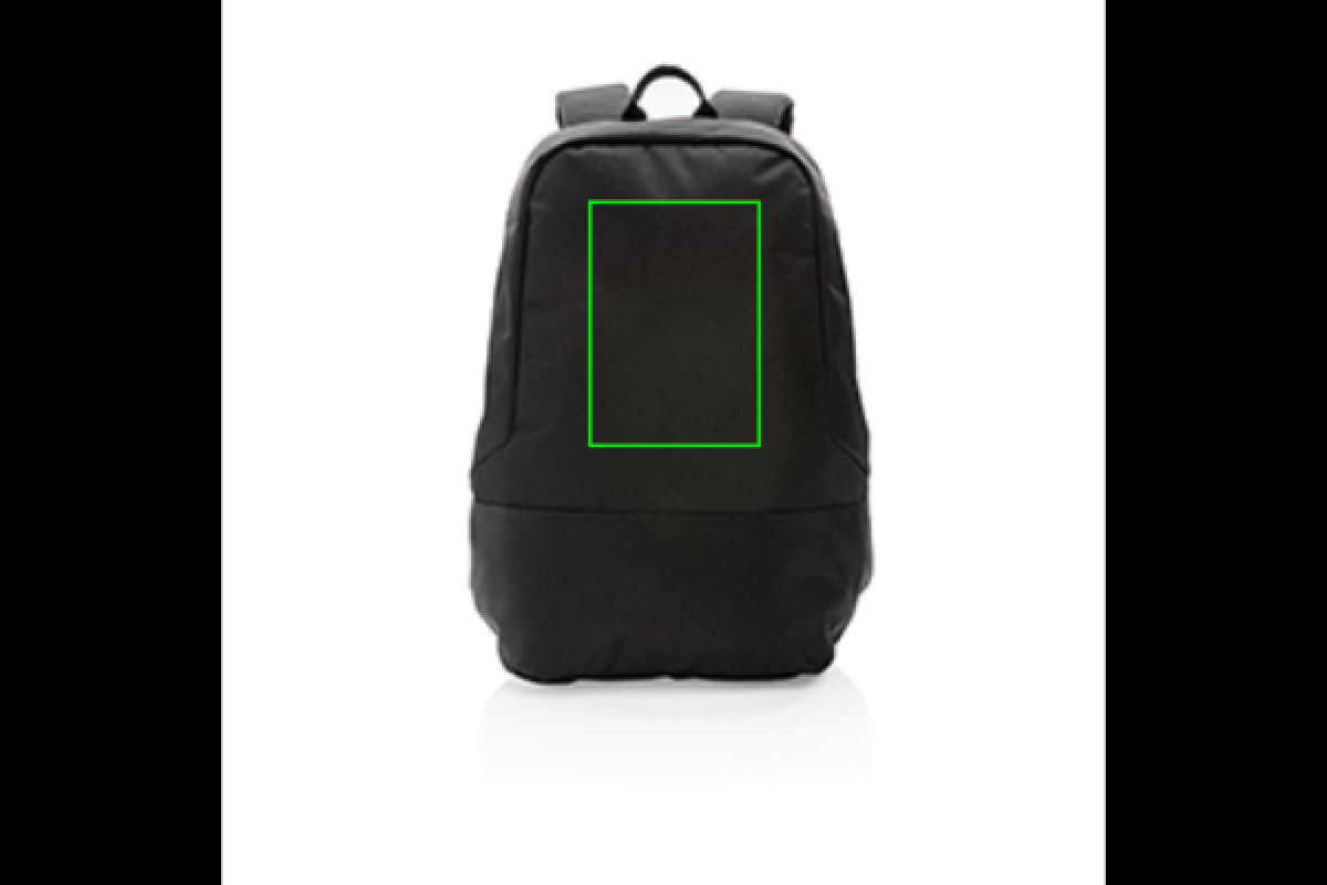 Rugzak - 20L - polyester - laptopvak - anti diefstal - Artikel voorzijde boven