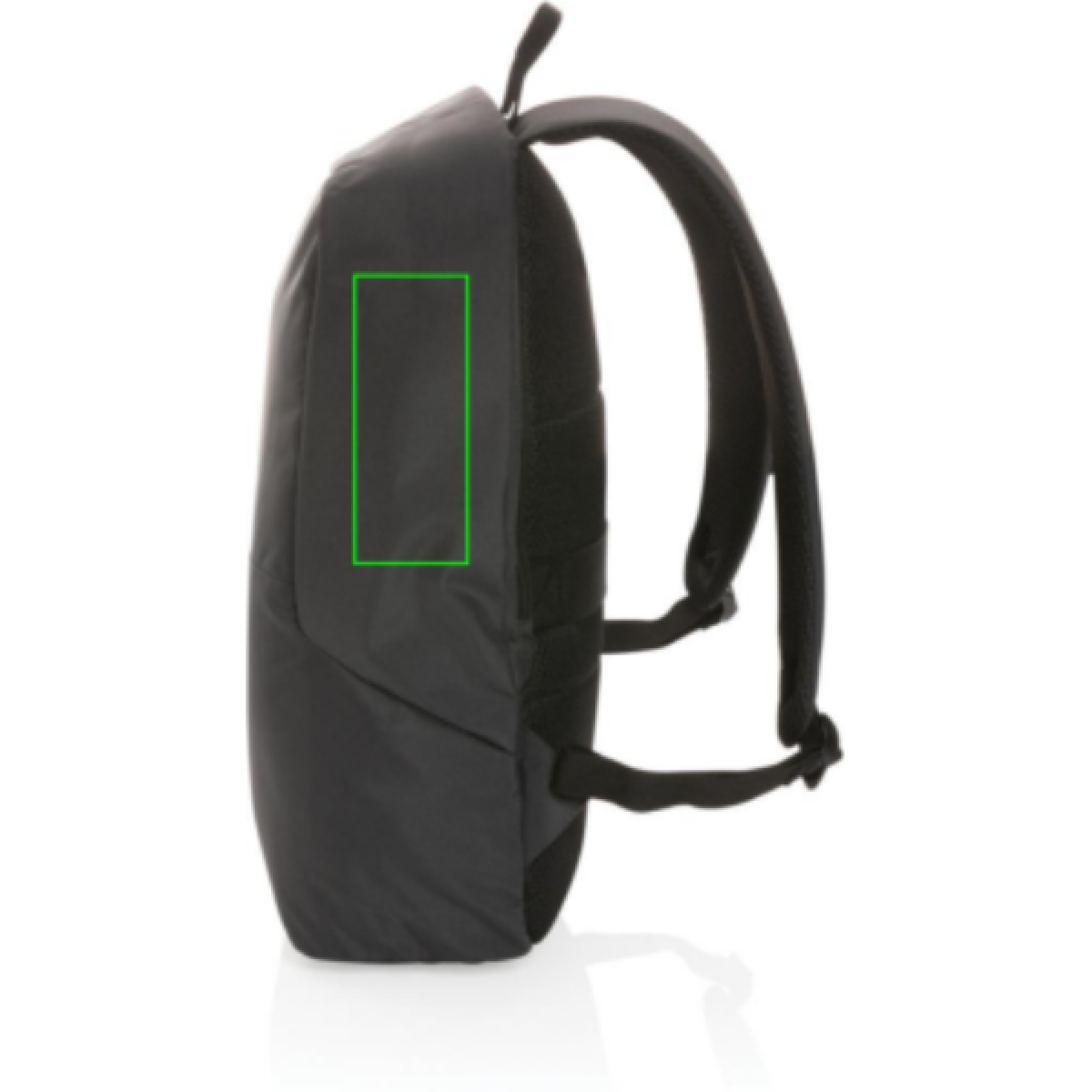 Impact Aware™ rugzak - rPET polyester - 300D - 20L - laptopvak - Artikel zijkant rechts