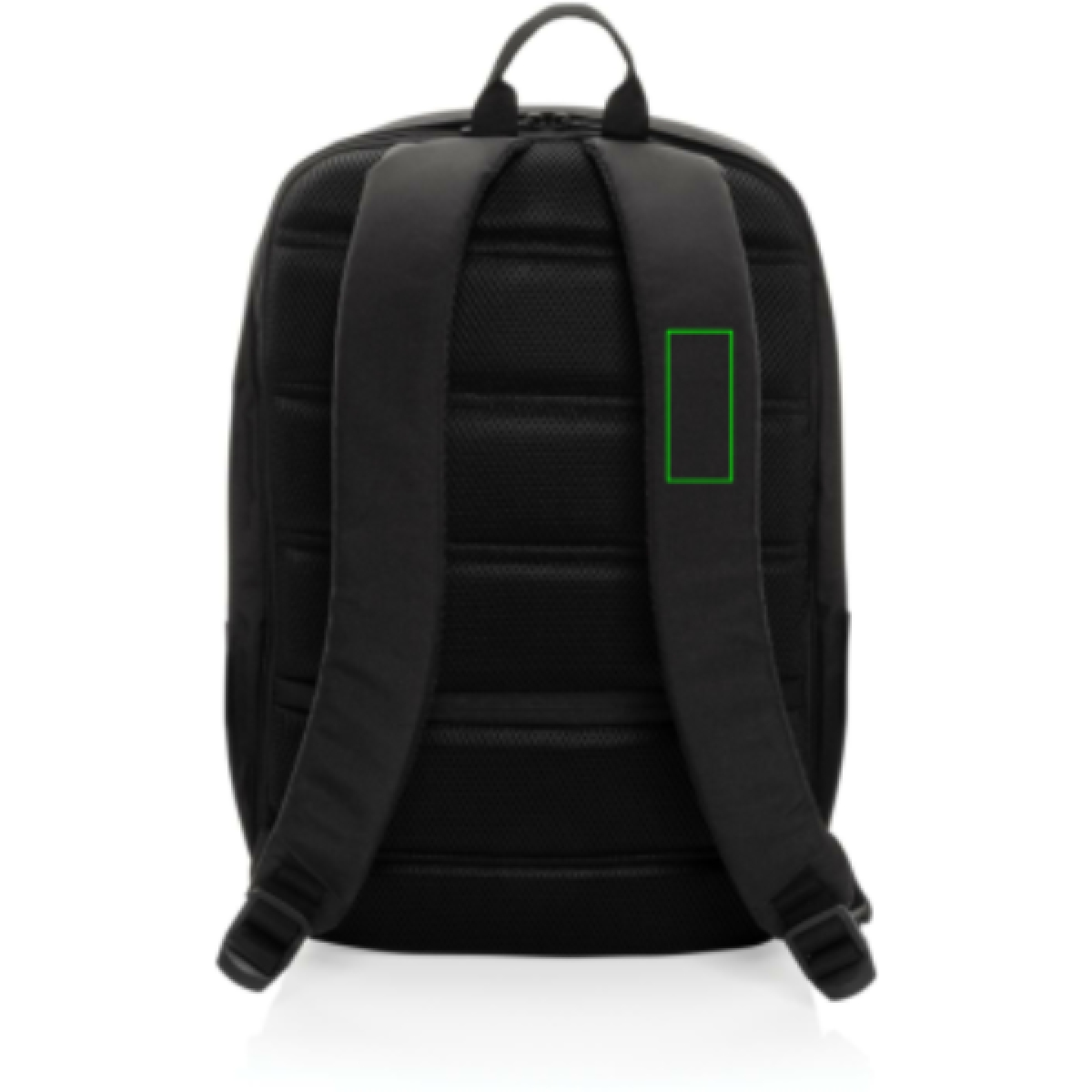 Swiss Peak rugzak - 11L - rPET polyester - AWARE™ - laptopvak - anti diefstal - Band links