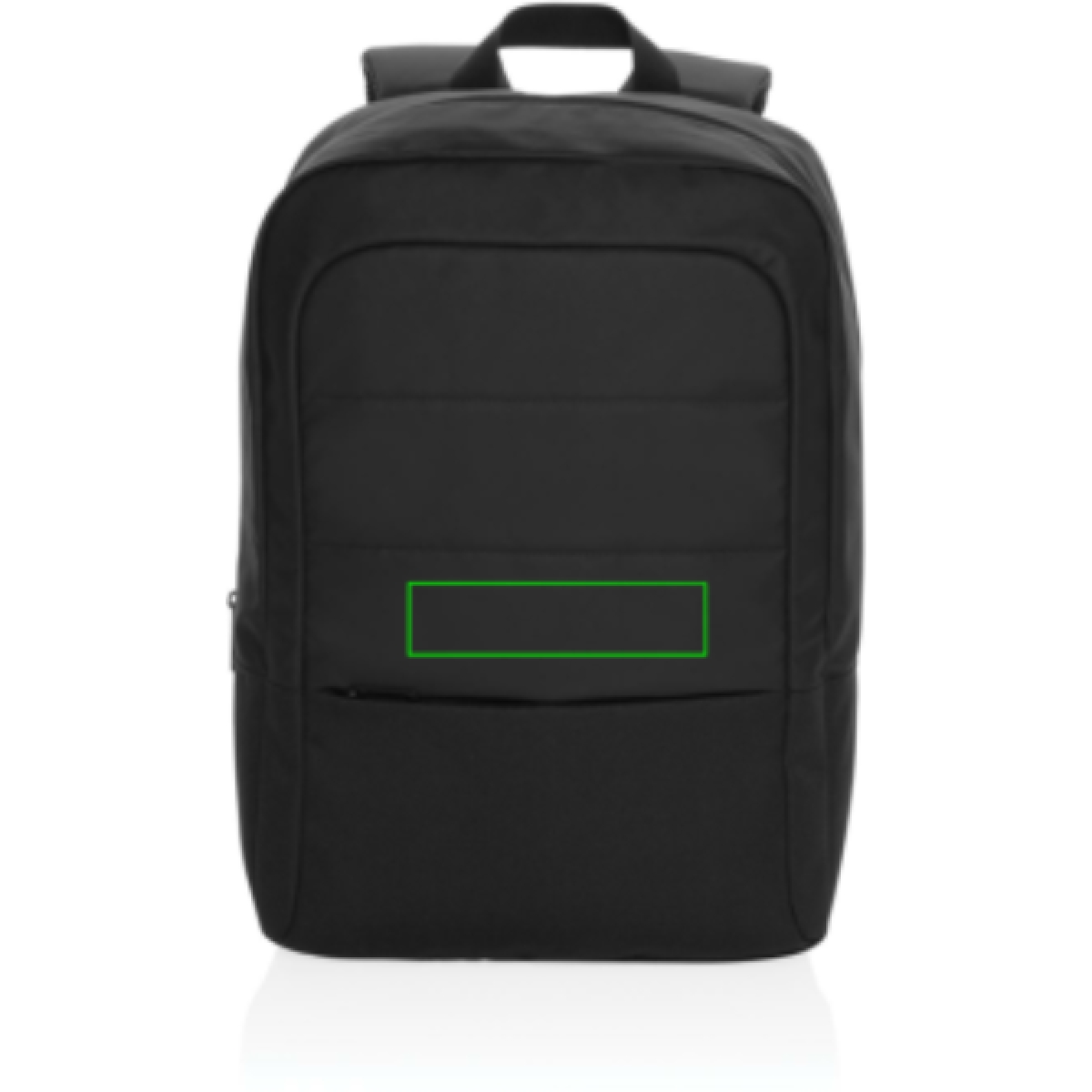 Armond laptoprugzak - 17L - rPET - met voorvak met rits - Artikel voorzijde