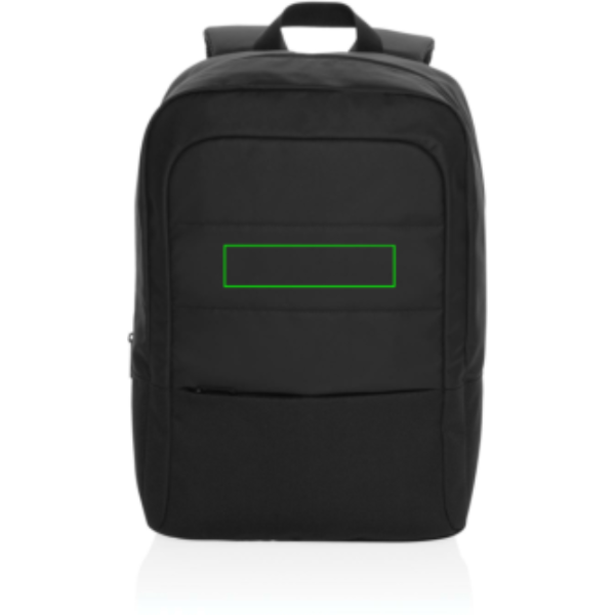 Armond laptoprugzak - 17L - rPET - met voorvak met rits - Artikel voorzijde midden