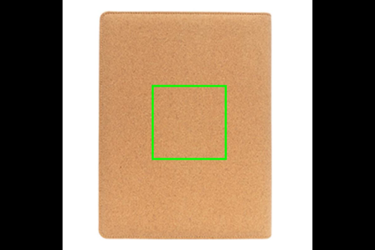 Deluxe kurken A4 portfolio met pen - Artikel achterzijde midden Deluxe kurken A4 portfolio met pen - Artikel achterzijde midden