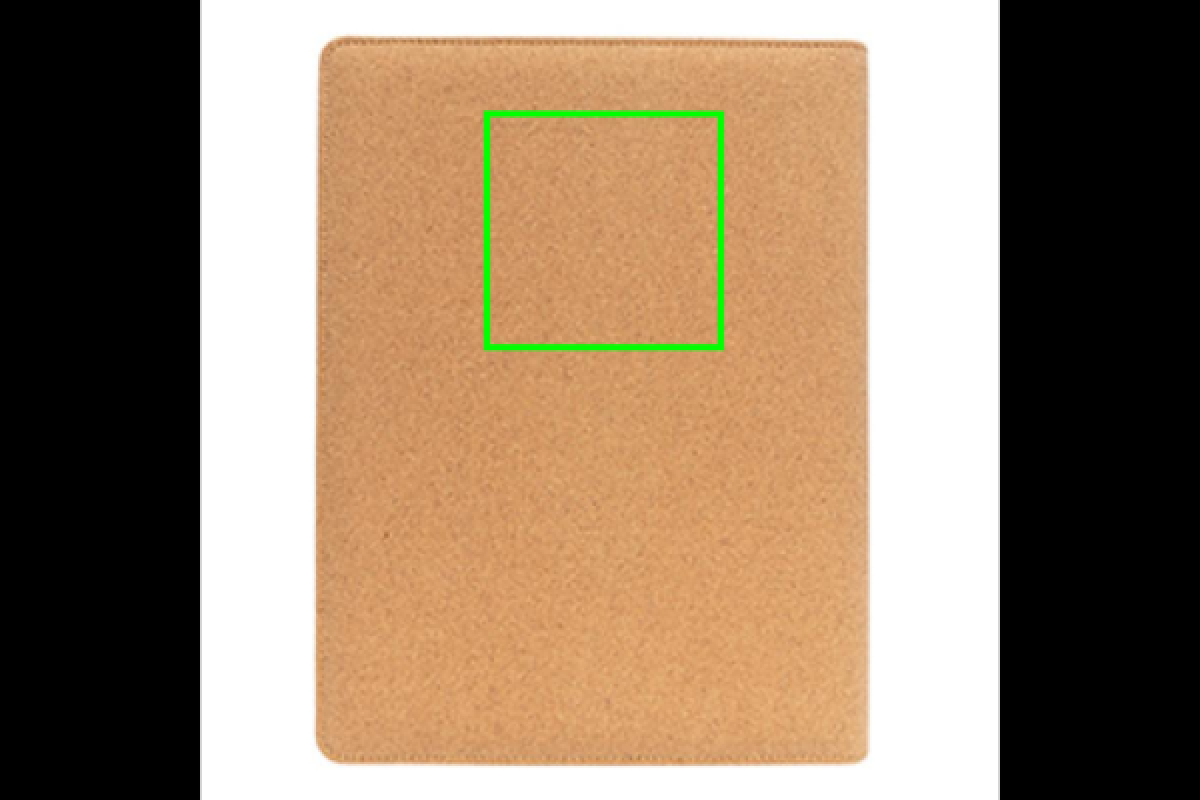 Deluxe kurken A4 portfolio met pen - Artikel achterzijde boven Deluxe kurken A4 portfolio met pen - Artikel achterzijde boven