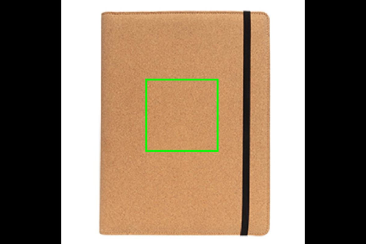 Deluxe kurken A4 portfolio met pen - Artikel voorzijde midden Deluxe kurken A4 portfolio met pen - Artikel voorzijde midden