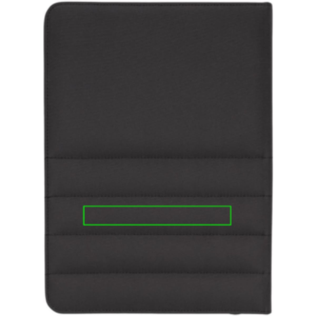 Impact AWARE™ RPET A4 portfolio met rits - Artikel achterzijde beneden