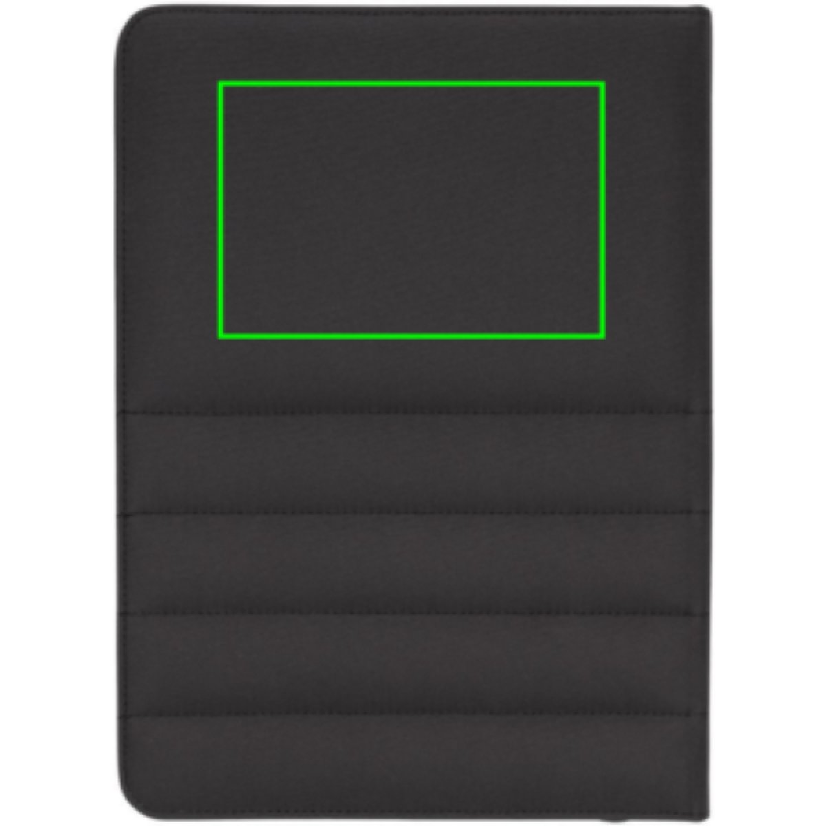 Impact AWARE™ RPET A4 portfolio met rits - Artikel achterzijde boven