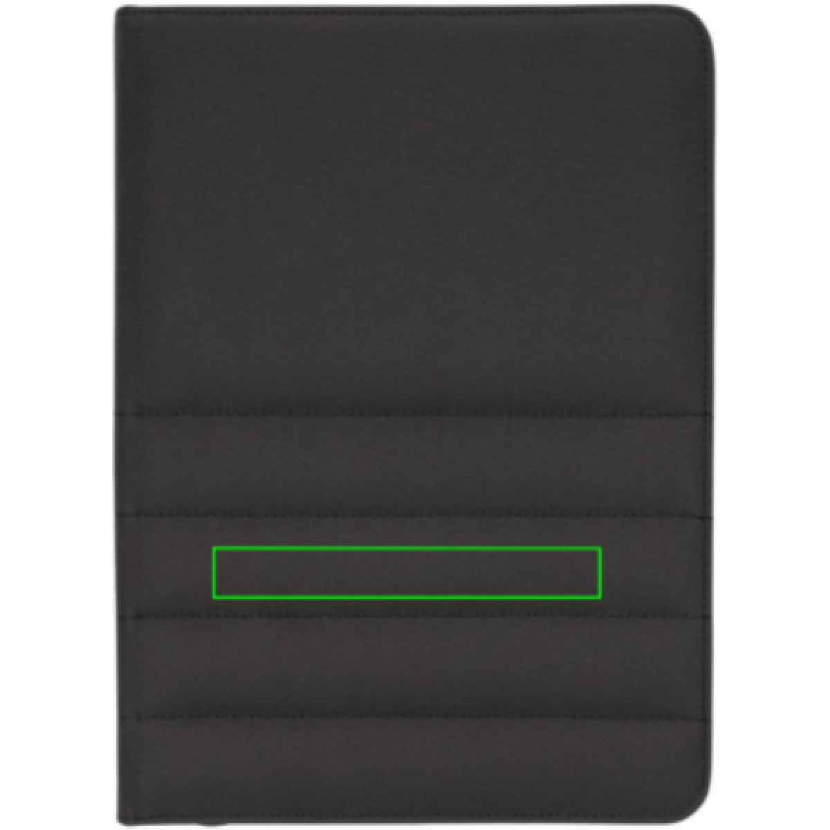 XD Xclusive Impact AWARE A4 portfolio met rits - rPET - 33.1x24.5x2cm - Artikel voorzijde onder