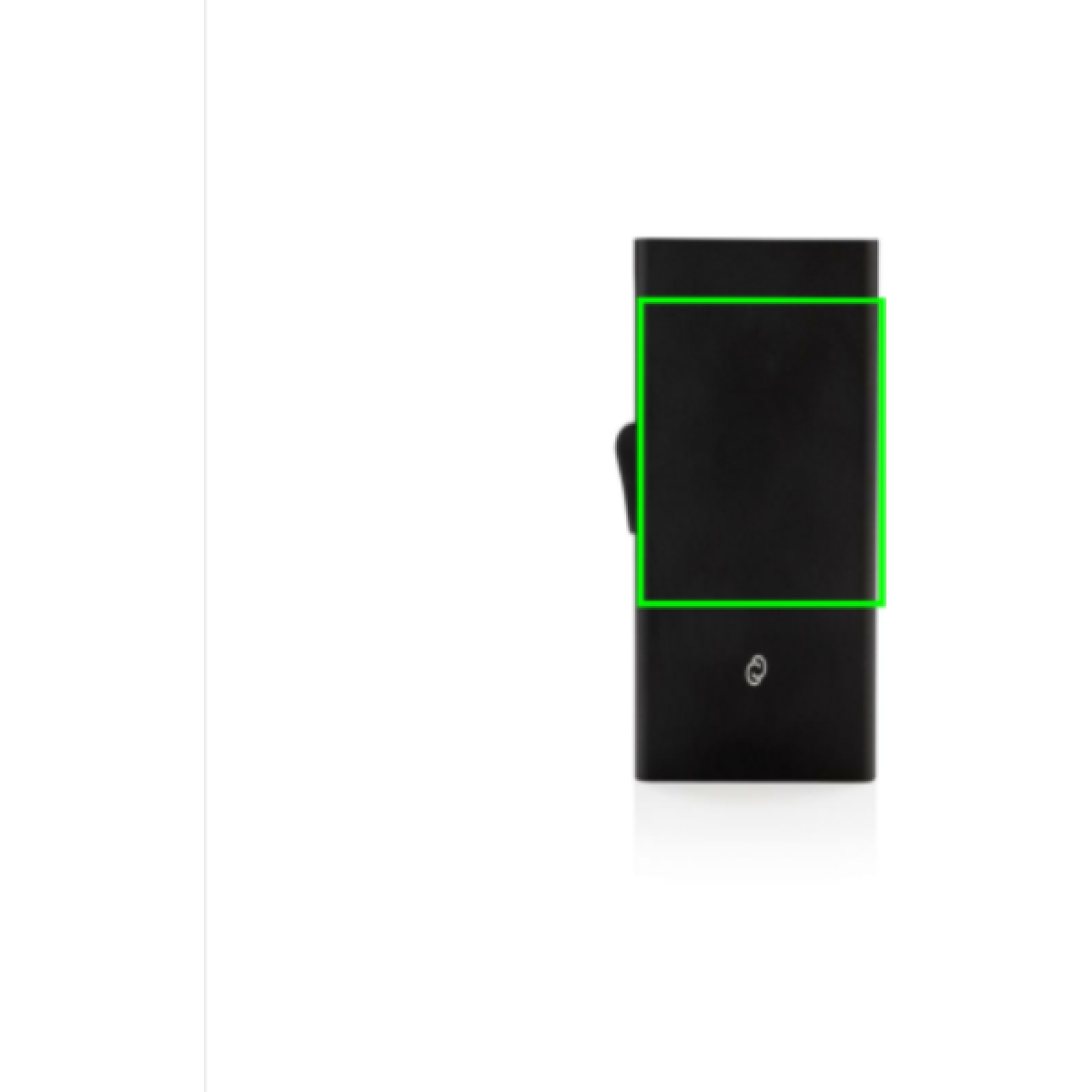 C-Secure aluminium RFID kaarthouder - Artikel achterzijde boven C-Secure aluminium RFID kaarthouder - Artikel achterzijde boven