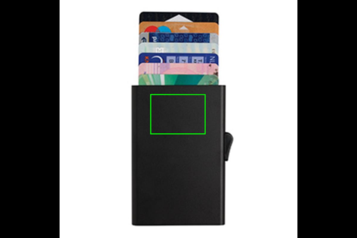 C-Secure aluminium RFID kaarthouder - Artikel voorzijde boven C-Secure aluminium RFID kaarthouder - Artikel voorzijde boven